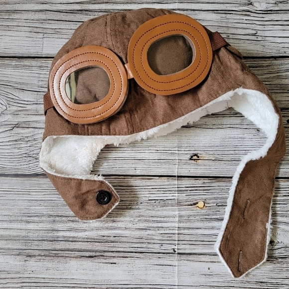 Aviator Hat First Birthday Outfit Cake Smash Outfit Time Flies Birthday - Picture 3 of 8